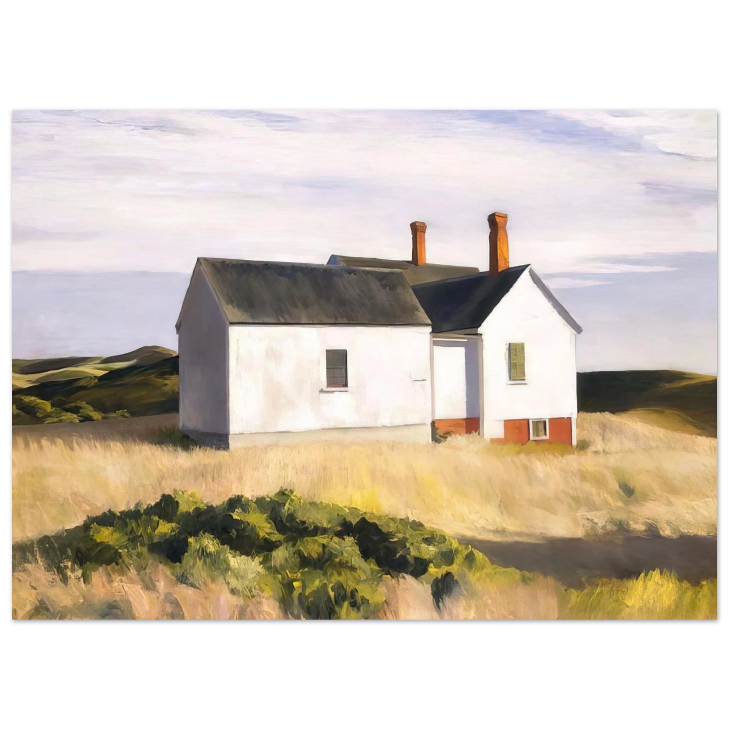 Edward Hopper - Ryders House Fine Art Poster