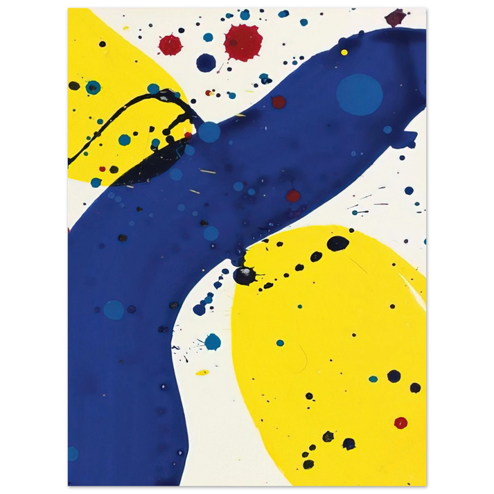 Sam Francis - Untitled  from Pasadena Box   75x100 cm / 30x40inches Fine Art Poster