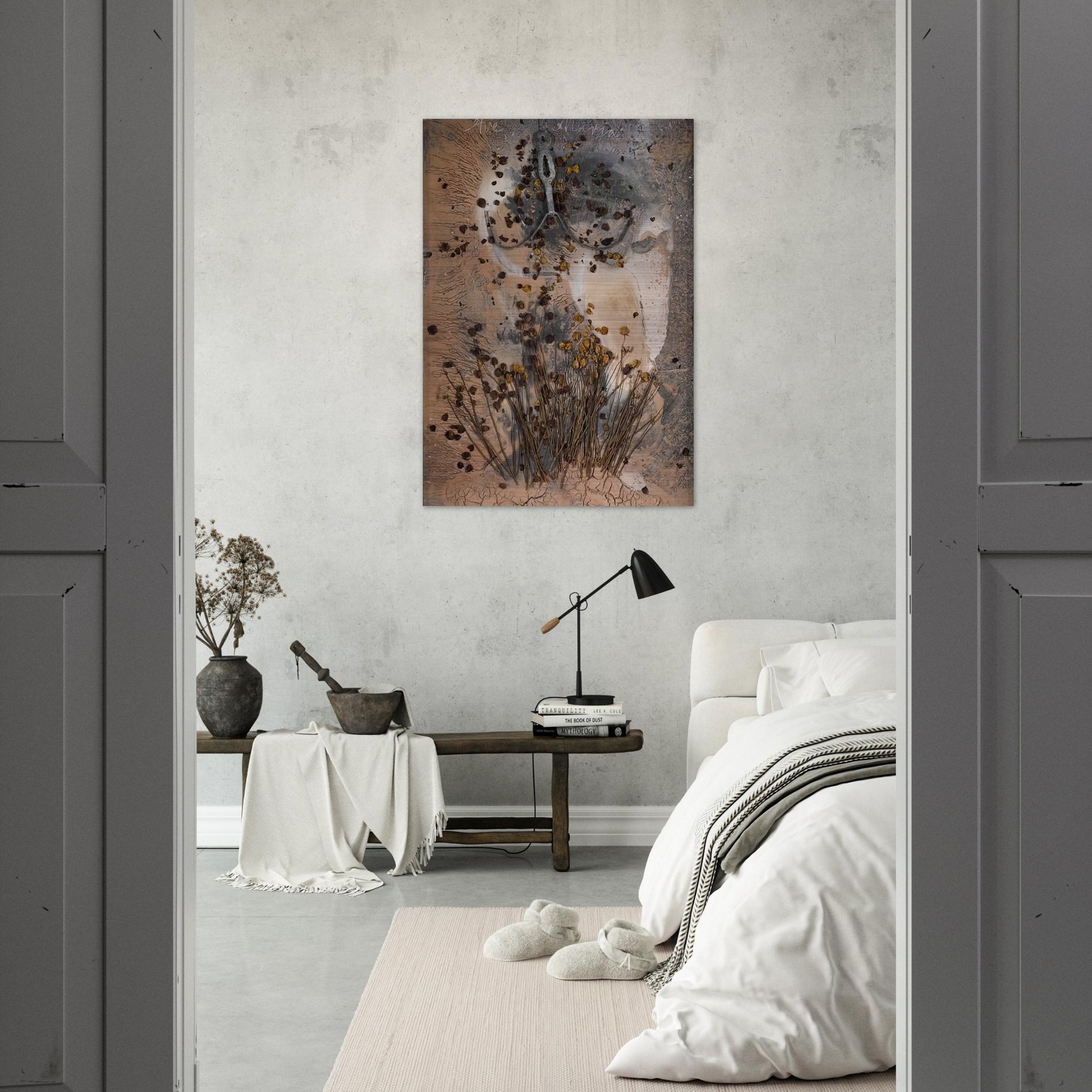 AVE MARIA 2007 - Anselm Kiefer Brushed Aluminum Print - 70x100 cm / 28x40 inches | Anselm Kiefer Aluminum Print | Anselm Kiefer Prints