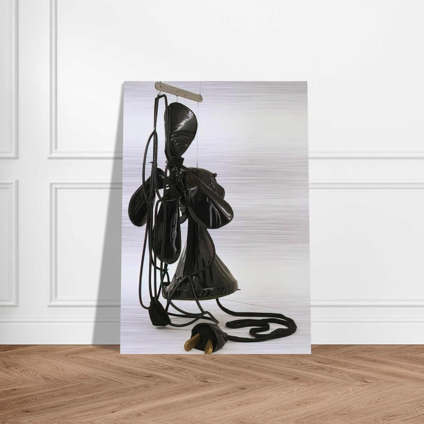 GIANT SOFT FAN 1967 - Claes Oldenburg Brushed Aluminum Print - 70x100 cm / 28x40 inches | Claes Oldenburg Aluminum Print | Claes Oldenburg Prints