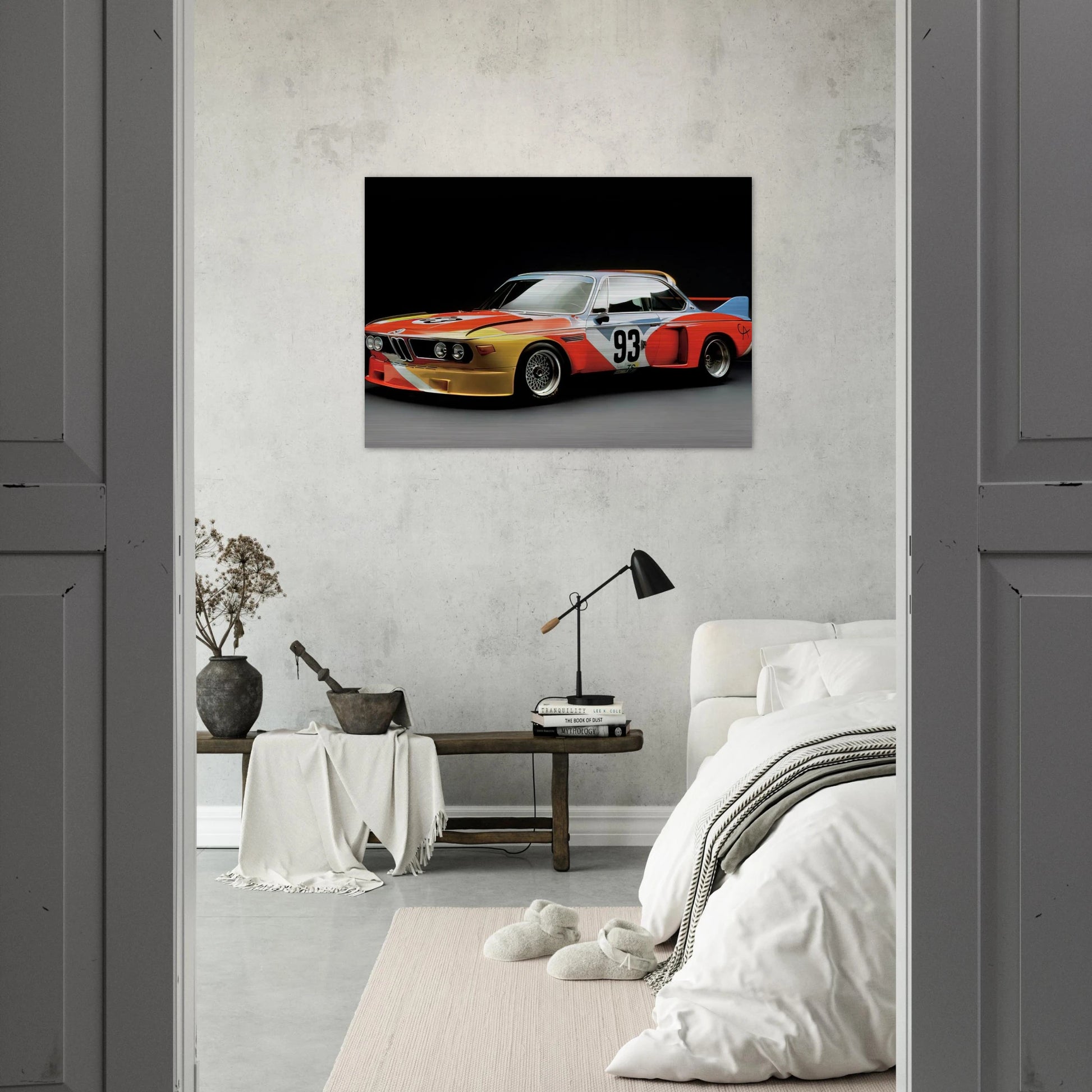 ART CAR 1975 - Alexander Calder Brushed Aluminum Print - 70x100 cm / 28x40 inches | Alexander Calder Aluminum Print | Alexander Calder Prints