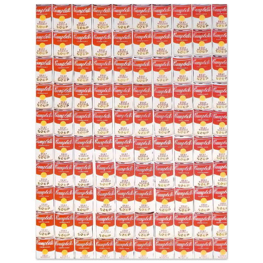 Andy Warhol - 100 Cans Fine Art Poster