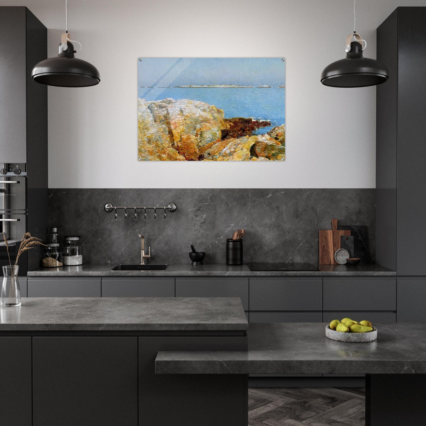 Duck Island - Childe Hassam Acrylic Print - 70x100 cm / 28x40″ inches | Childe Hassam Wall Art | Childe Hassam Prints