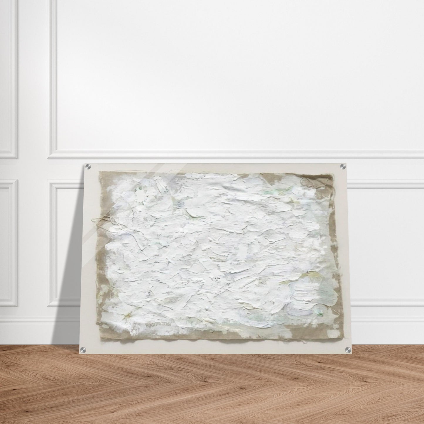 Untitled - 1961 - Robert Ryman Acrylic Print - 70x100 cm / 28x40″ inches | Robert Ryman Wall Art | Robert Ryman Prints