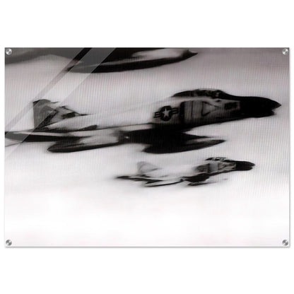 PHANTOM INTERCEPTORS - Gerhard Richter Acrylic Print - 70x100 cm / 28x40″ inches