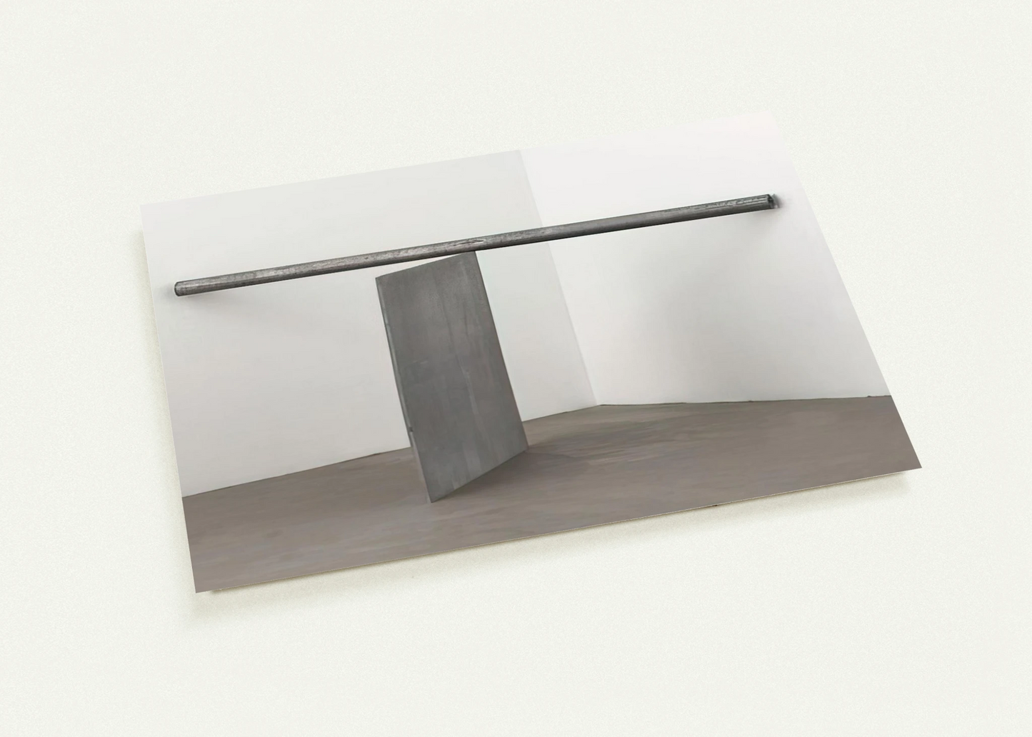 EQUAL CORNER PROP PIECE 1970 By Richard Serra Pack of 10 Post Cards | Richard Serra Post Cards | A6 (10.5 x 14.8 cm) - 4.1 x 5.8 inches