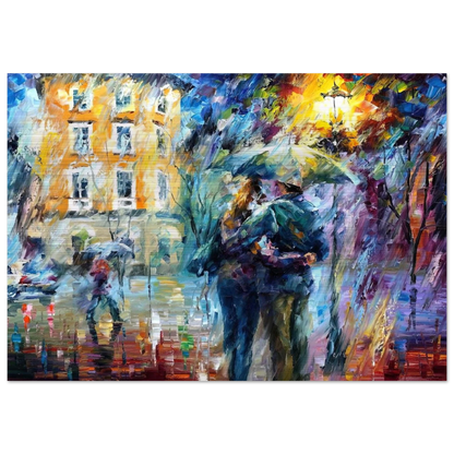 Leonid Afremov - Leonid Afremov Brushed Aluminum Print - 70x100 cm / 28x40 inches | Leonid Afremov Aluminum Print | Leonid Afremov Prints