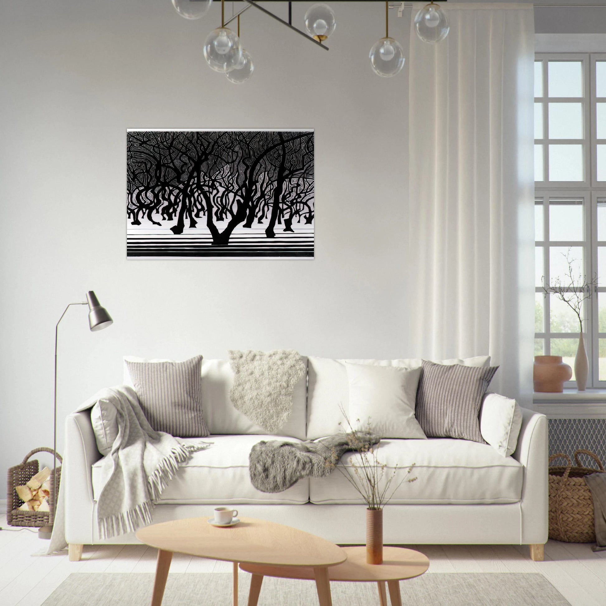 ESCHER (9) - MC Escher Brushed Aluminum Print - 70x100 cm / 28x40 inches | MC Escher Aluminum Print | MC Escher Prints