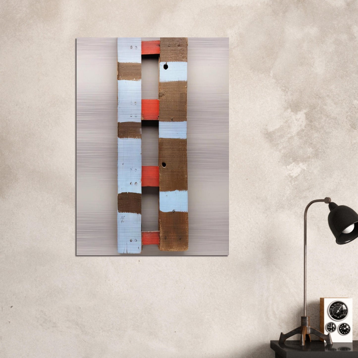 Ladder - 1968 - Betty Parsons Brushed Aluminum Print - 70x100 cm / 28x40 inches | Betty Parsons Aluminum Print | Betty Parsons Prints