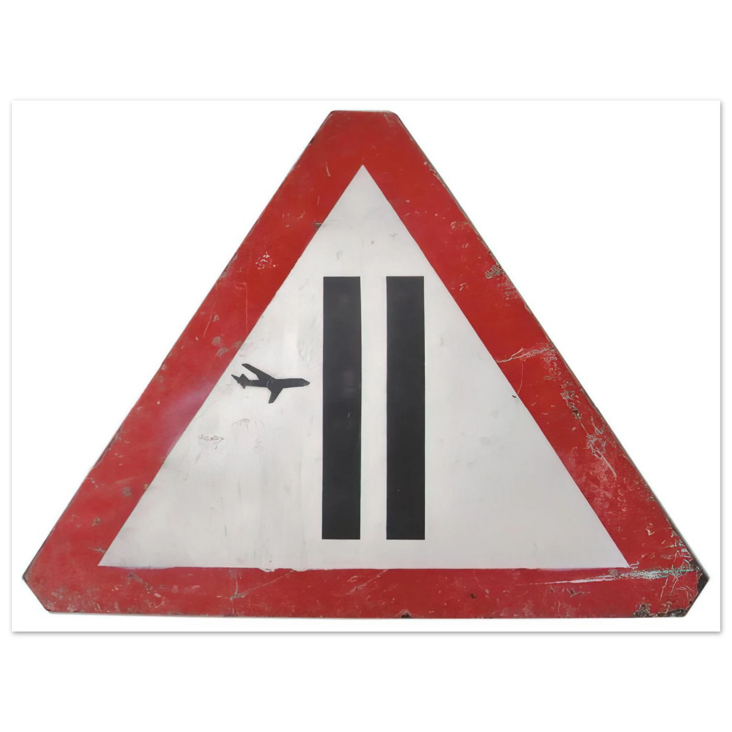 Banksy - WARNING SIGN 2006 Fine Art Poster