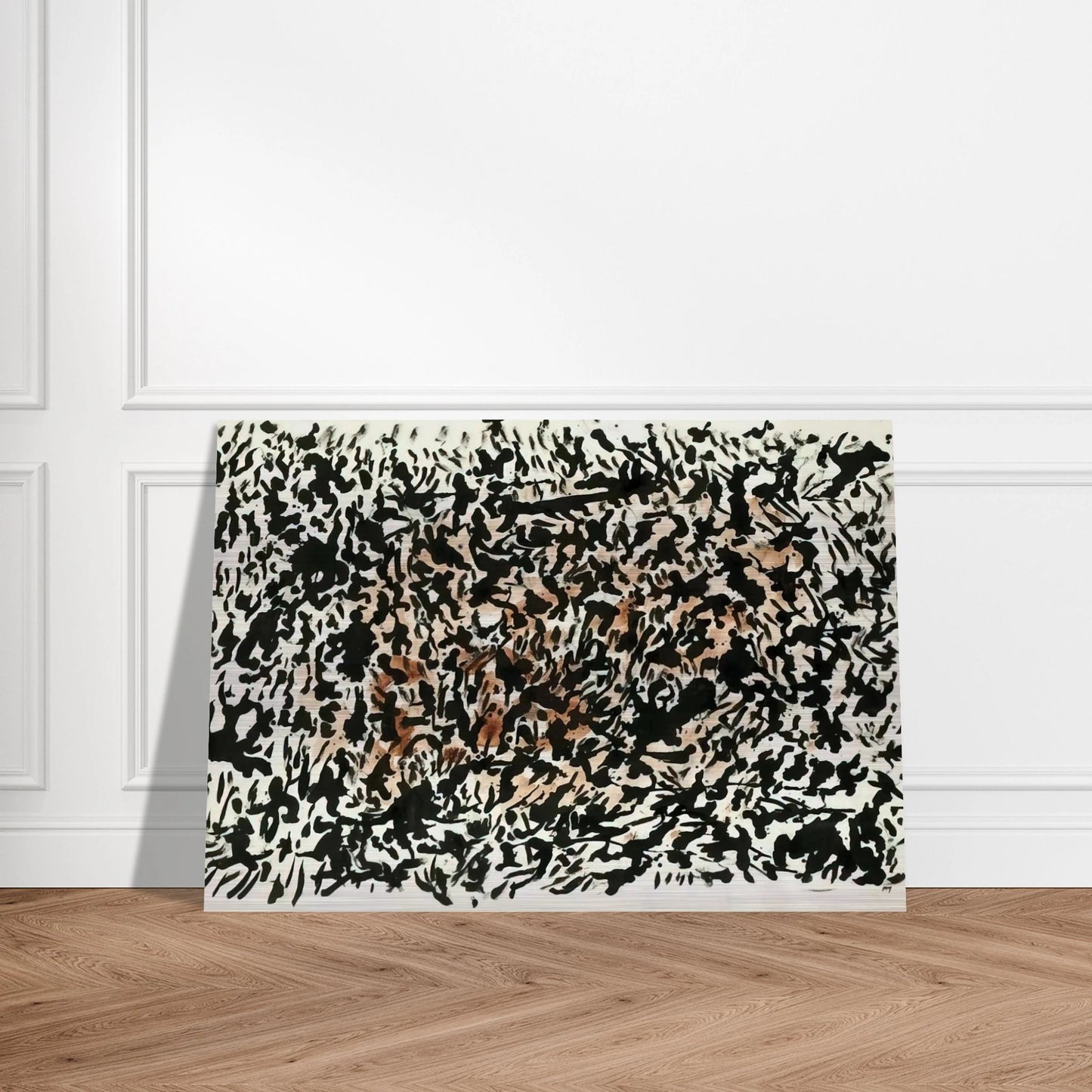 UNTITLED 1979 - Henri Michaux Brushed Aluminum Print - 70x100 cm / 28x40 inches | Henri Michaux Aluminum Print | Henri Michaux Prints