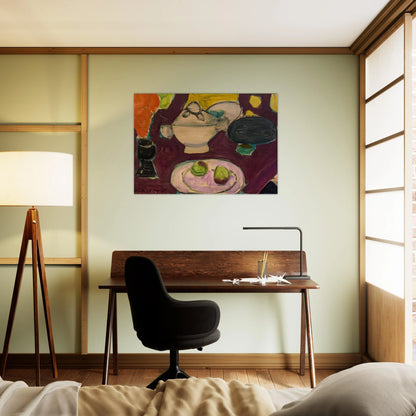 STILL LIFE 1941 - Henri Matisse Brushed Aluminum Print - 70x100 cm / 28x40 inches | Henri Matisse Aluminum Print | Henri Matisse Prints