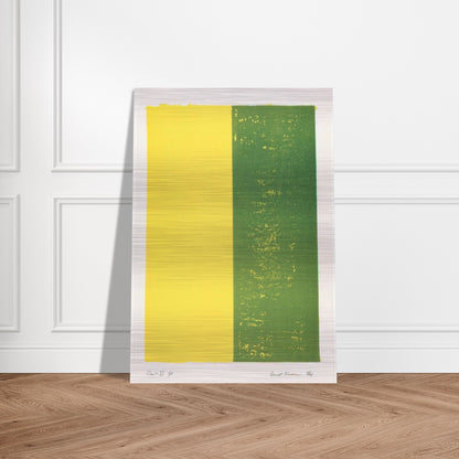 Canto XII - Barnett Newman Brushed Aluminum Print - 70x100 cm / 28x40 inches | Barnett Newman Aluminum Print | Barnett Newman Prints
