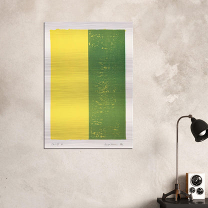 Canto XII - Barnett Newman Brushed Aluminum Print - 70x100 cm / 28x40 inches | Barnett Newman Aluminum Print | Barnett Newman Prints