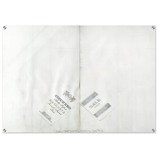 DA ALIGHIERO NATI A GUIDO BOETTI 1986 - Alighiero Boetti Acrylic Print - 70x100 cm / 28x40″ inches