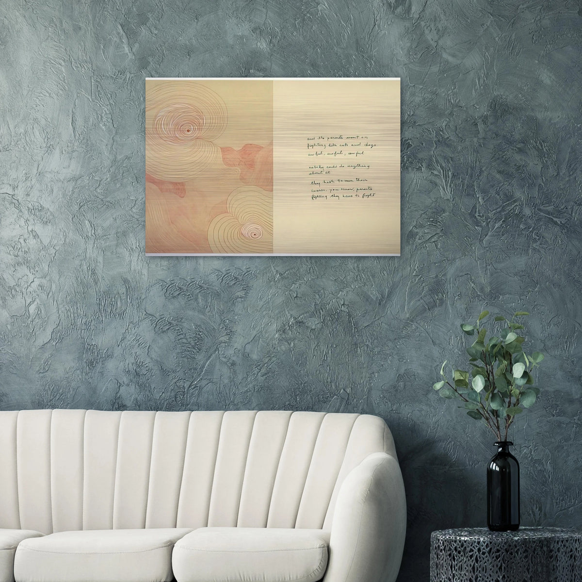 SUBLIMATION 2002 3 - Louise Bourgeois Brushed Aluminum Print - 70x100 cm / 28x40 inches | Louise Bourgeois Aluminum Print | Louise Bourgeois Prints