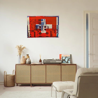 Ars Alpina I - 1972 - Dieter Roth Brushed Aluminum Print - 70x100 cm / 28x40 inches | Dieter Roth Aluminum Print | Dieter Roth Prints