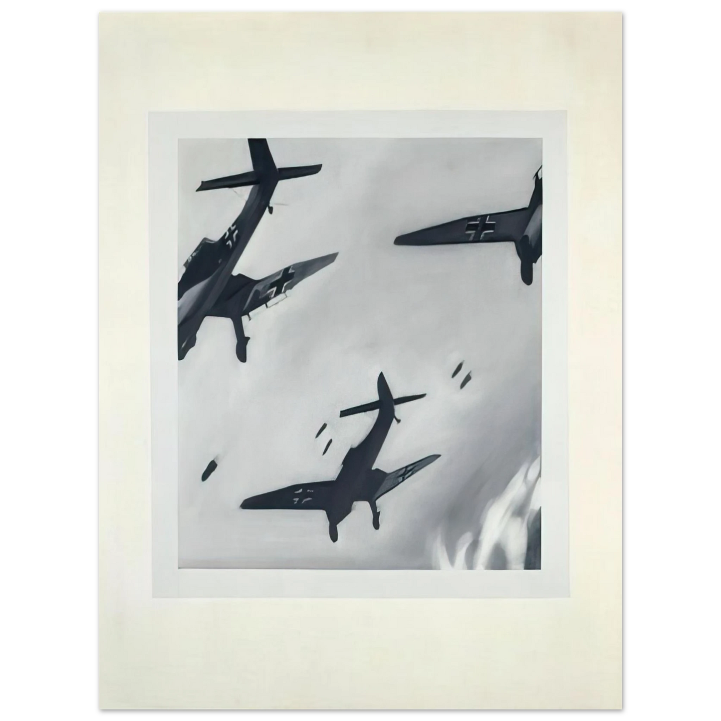 Gerhard Richter - STUKAS 1964  75x100 cm / 30x40inches Fine Art Poster
