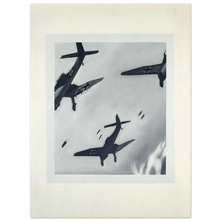 Gerhard Richter - STUKAS 1964  75x100 cm / 30x40inches Fine Art Poster