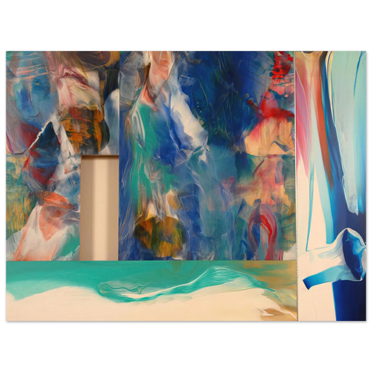 Sam Gilliam - Icon  75x100 cm / 30x40inches Fine Art Poster