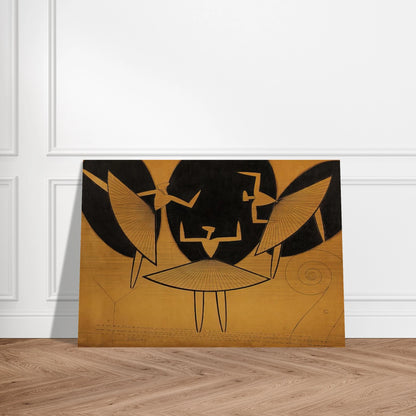 SILHOUETTE - Man Ray Brushed Aluminum Print - 70x100 cm / 28x40 inches | Man Ray Aluminum Print | Man Ray Prints