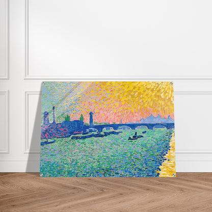 WATERLOO BRIDGE 1906 - Andre Derain Acrylic Print - 70x100 cm / 28x40″ inches | Andre Derain Wall Art | Andre Derain Prints