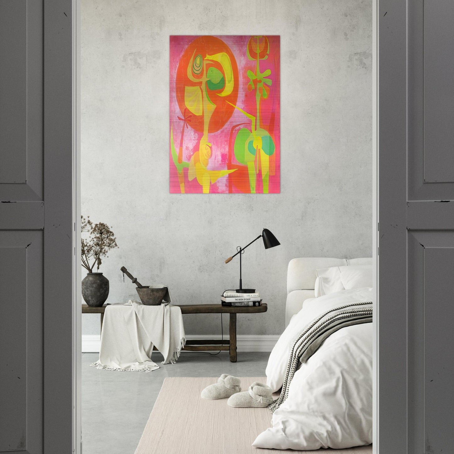 Canto de soles. París - Pedro Coronel Brushed Aluminum Print - 70x100 cm / 28x40 inches | Pedro Coronel Aluminum Print | Pedro Coronel Prints