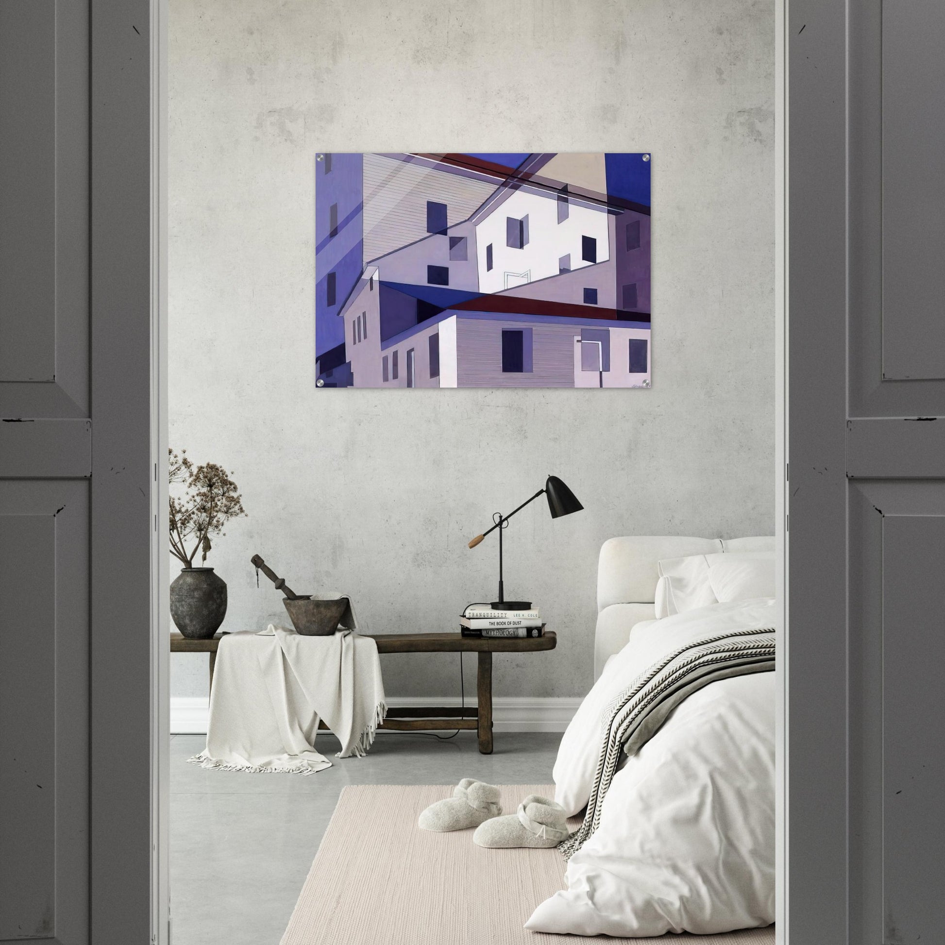 On A Shaker Theme #2 - Precisionism - Charles Sheeler Acrylic Print - 70x100 cm / 28x40″ inches