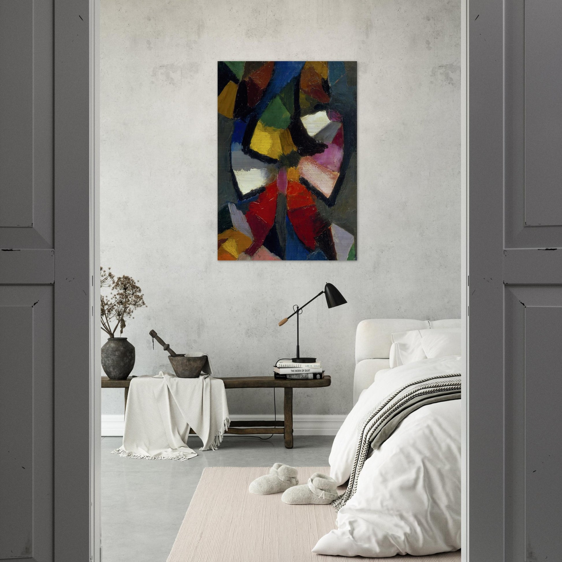 Synchromy No. 6 - 1914 - Morgan Russell Brushed Aluminum Print - 70x100 cm / 28x40 inches | Morgan Russell Aluminum Print | Morgan Russell Prints