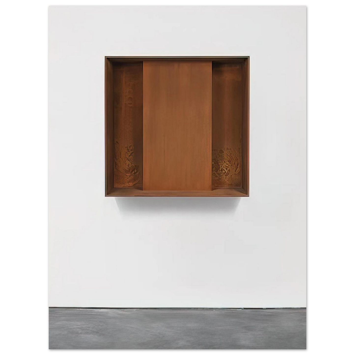 Donald Judd - Untitled JUDDO0510 - 1989  75x100 cm / 30x40inches Fine Art Poster