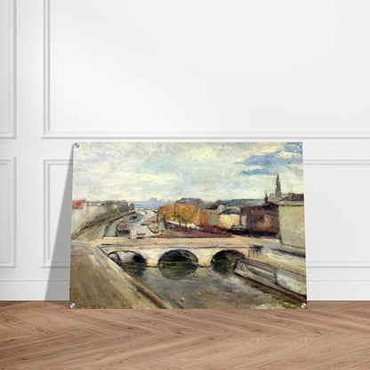 THE POT SAINT MICHEL IN PARIS 1900 - Henri Matisse Acrylic Print - 70x100 cm / 28x40″ inches | Henri Matisse Wall Art | Henri Matisse Prints