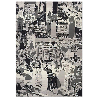 TOWNSCAPE 1969 - Gerhard Richter Brushed Aluminum Print - 70x100 cm / 28x40 inches | Gerhard Richter Aluminum Print | Gerhard Richter Prints