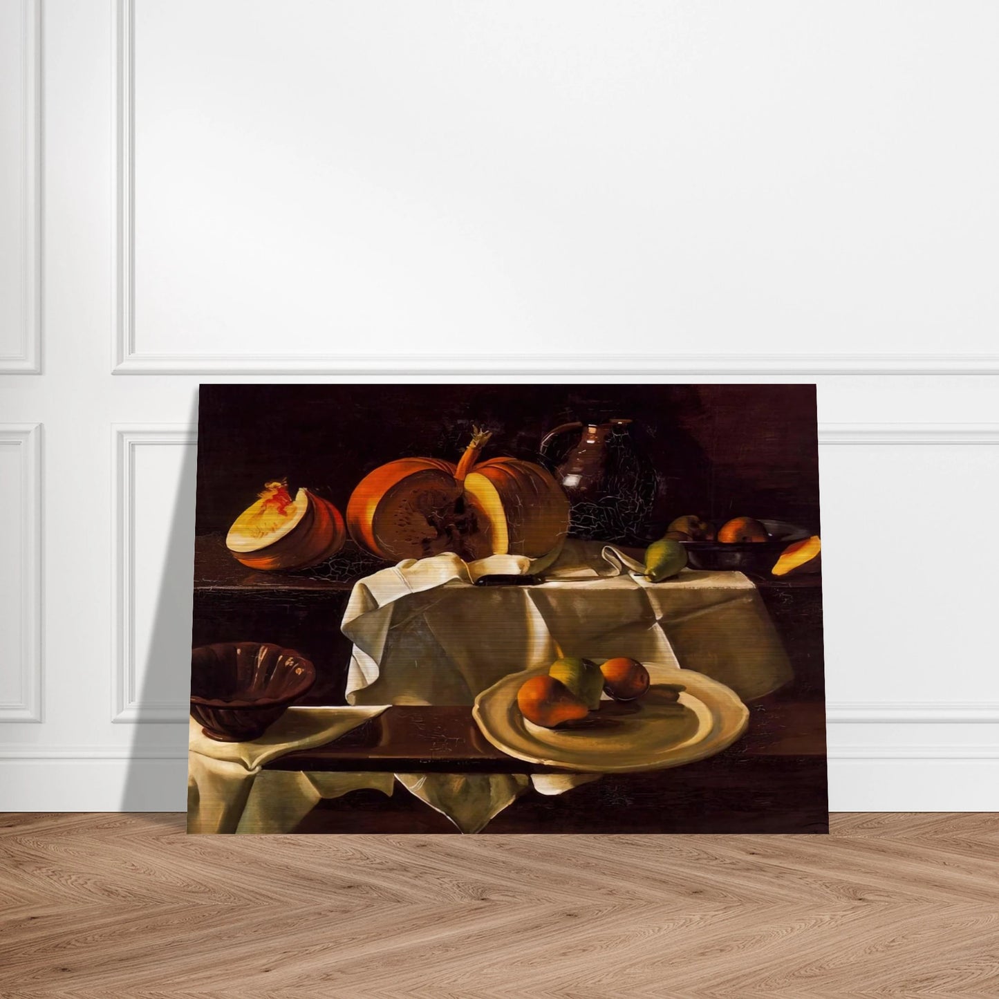 THE STILL LIFE WITH PUMPKIN 1939 - Andre Derain Brushed Aluminum Print - 70x100 cm / 28x40 inches | Andre Derain Aluminum Print | Andre Derain Prints