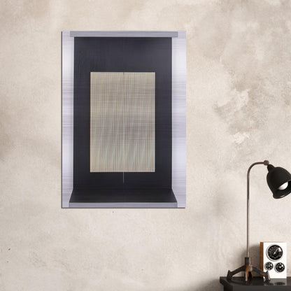 LIGHT TRAP 1965 - Jesus Rafael Soto Brushed Aluminum Print - 70x100 cm / 28x40 inches | Jesus Rafael Soto Aluminum Print | Jesus Rafael Soto Prints