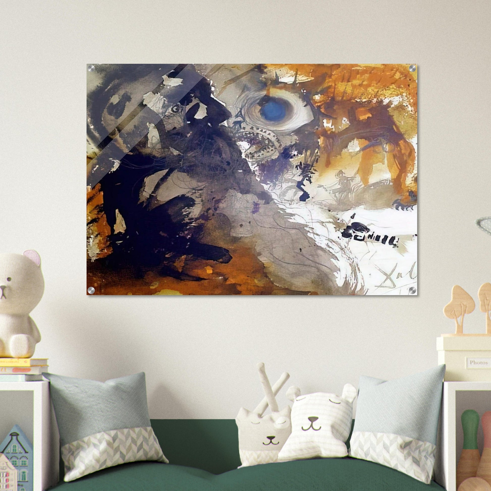 LEVIATHAN JOB 40 21 1967 - Salvador Dali Acrylic Print - 70x100 cm / 28x40″ inches
