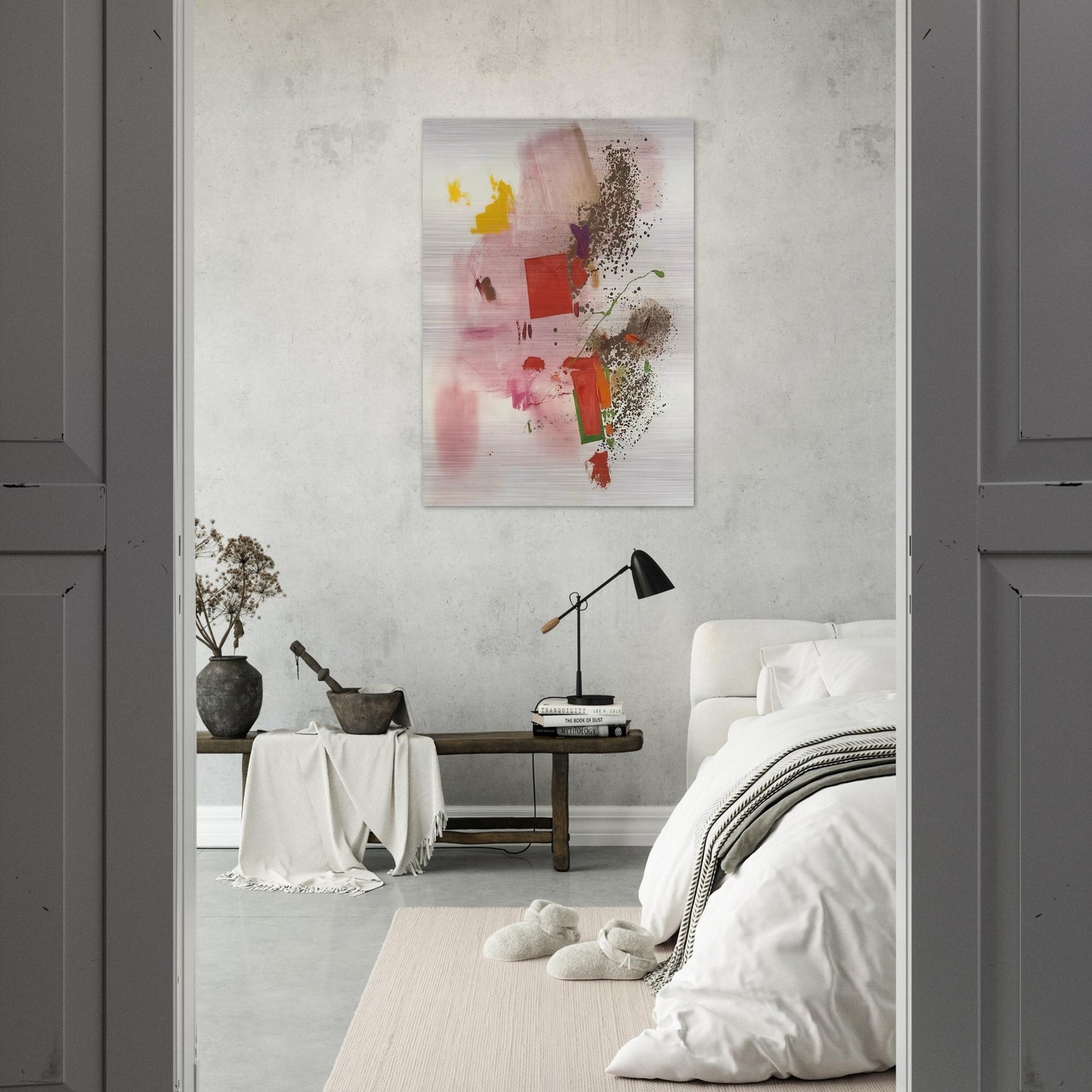 Lust and Delight - Hans Hofmann Brushed Aluminum Print - 70x100 cm / 28x40 inches | Hans Hofmann Aluminum Print | Hans Hofmann Prints