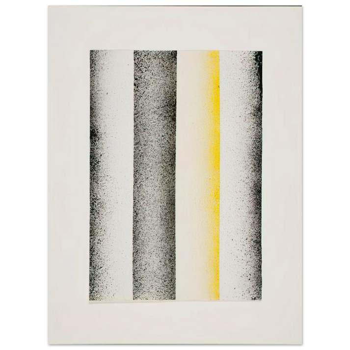 Charlotte Posenenske - Sprayed Picture - 1965  75x100 cm / 30x40inches Fine Art Poster