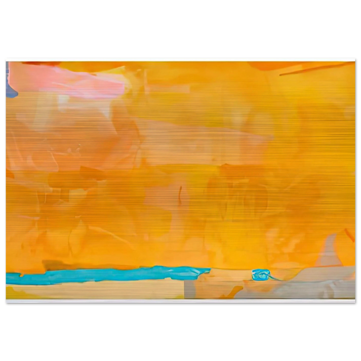 Royal Fireworks, 1975- - Helen Frankenthaler Brushed Aluminum Print - 70x100 cm / 28x40 inches | Helen Frankenthaler Aluminum Print | Helen Frankenthaler Prints