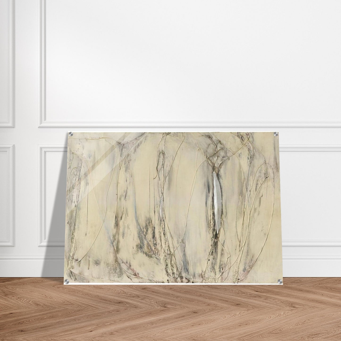 Composition - 1958 - Enrico Castellani Acrylic Print - 70x100 cm / 28x40″ inches | Enrico Castellani Wall Art | Enrico Castellani Prints