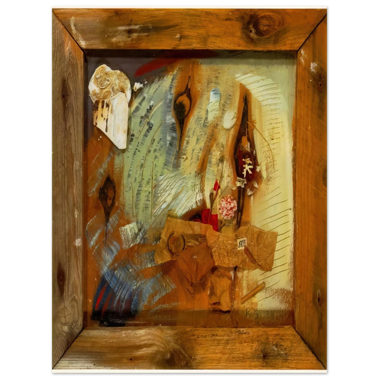 Kurt Schwitters - MERZBILD ALF 1939  75x100 cm / 30x40inches Fine Art Poster