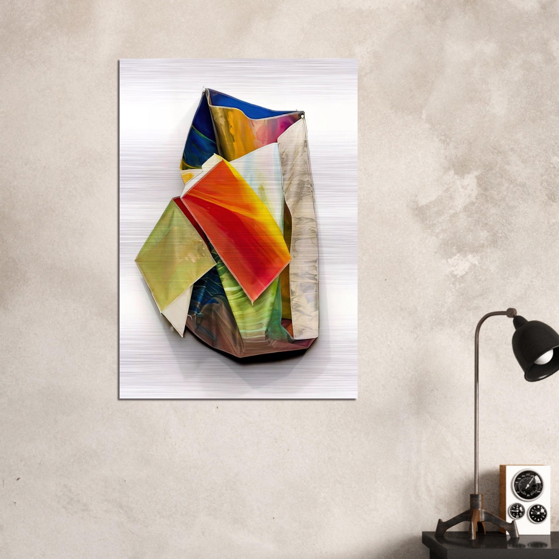 Sac 2 - Sam Gilliam Brushed Aluminum Print - 70x100 cm / 28x40 inches | Sam Gilliam Aluminum Print | Sam Gilliam Prints
