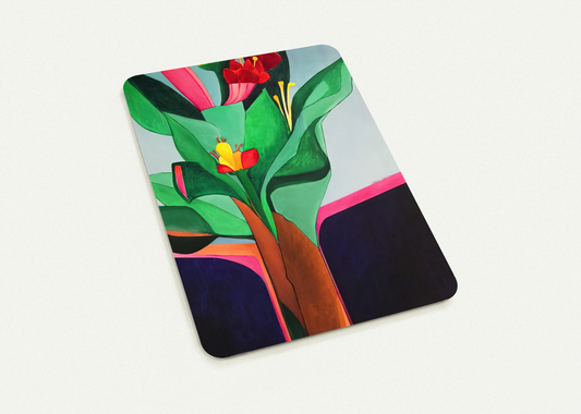 Flores - 1971 By Aldemir Martins Pack of 10 Post Cards | Aldemir Martins Post Cards | A6 (10.5 x 14.8 cm) - 4.1 x 5.8 inches