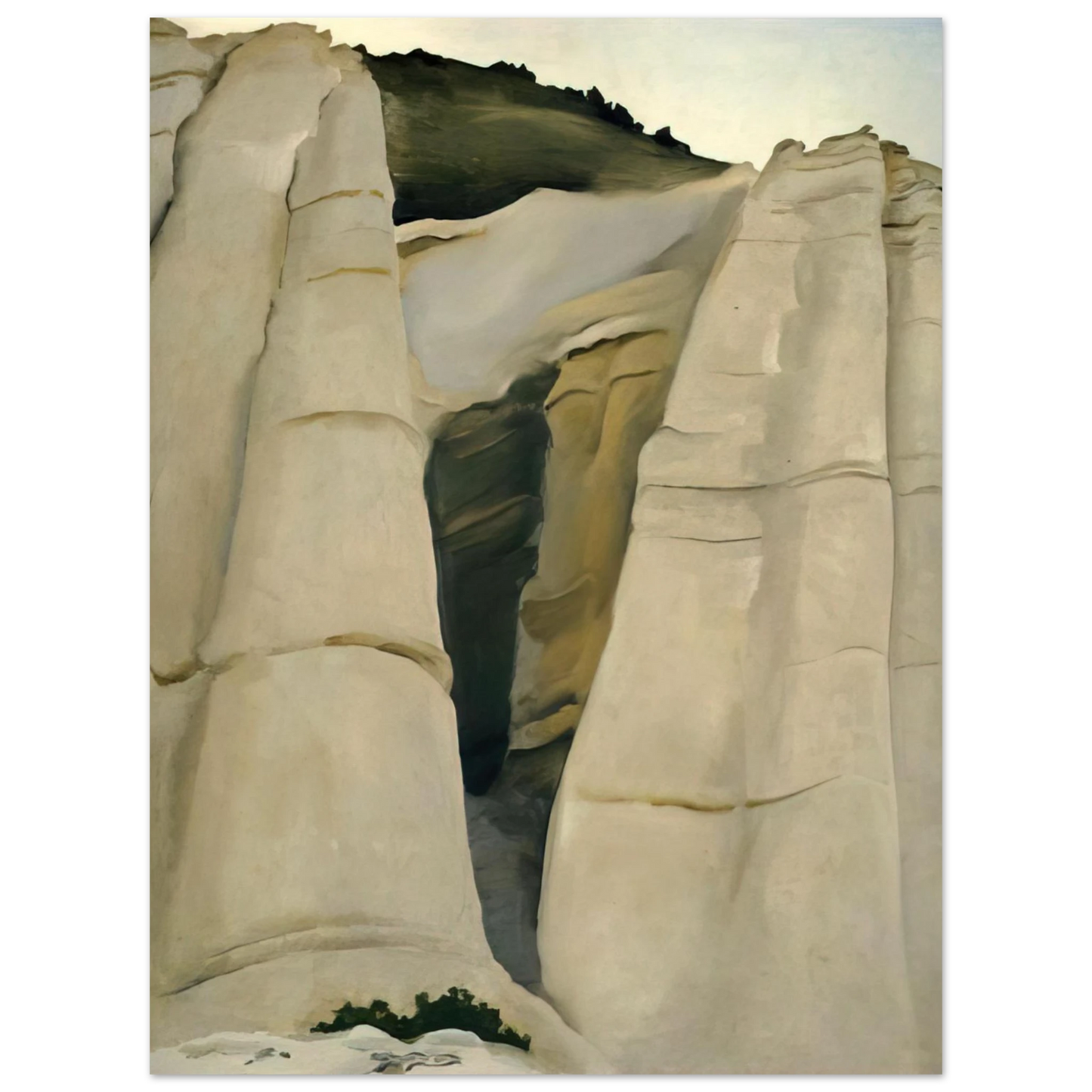 Georgia O'Keeffe - From the White Place Fine Art Poster