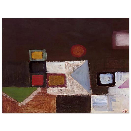 Victor Pasmore - UNTITLED 1948  75x100 cm / 30x40inches Fine Art Poster