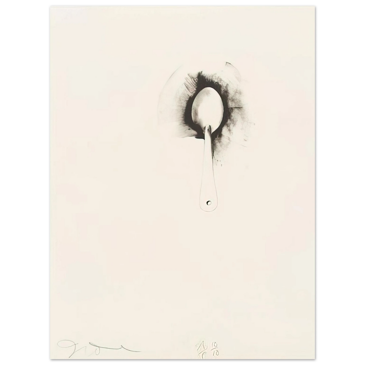 Jim Dine - UNTITLED FROM TEN WINTER TOOLS 1973 6  75x100 cm / 30x40inches Fine Art Poster