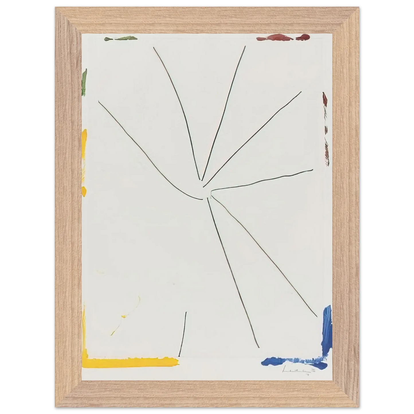 Helen Frankenthaler - Free Wheeling - 1971 Wall art - 27x35 cm / 11x14 Inches - Fine Art Poster - -