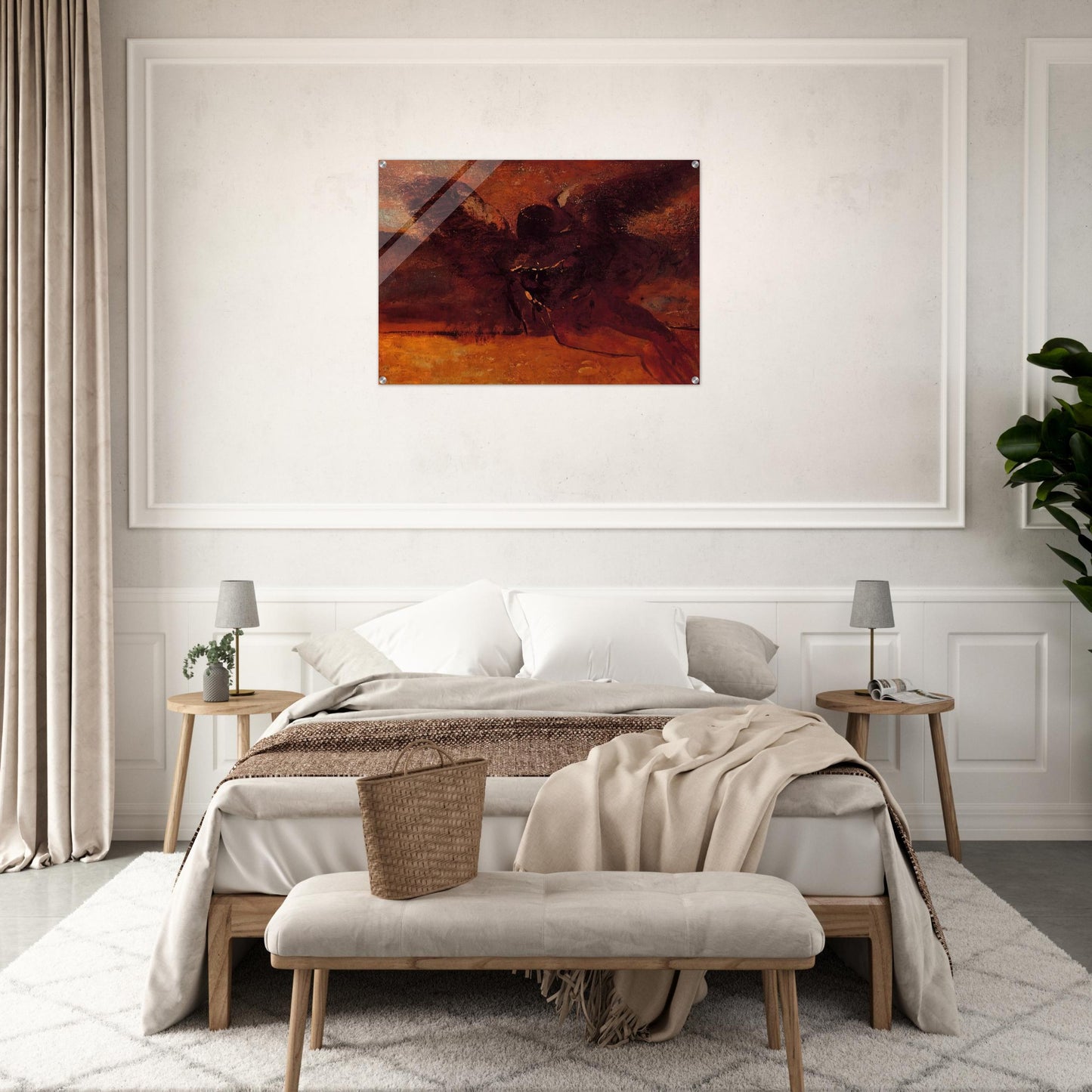 The Fall of Icarus - 1958 - Pablo Picasso Acrylic Print - 70x100 cm / 28x40″ inches