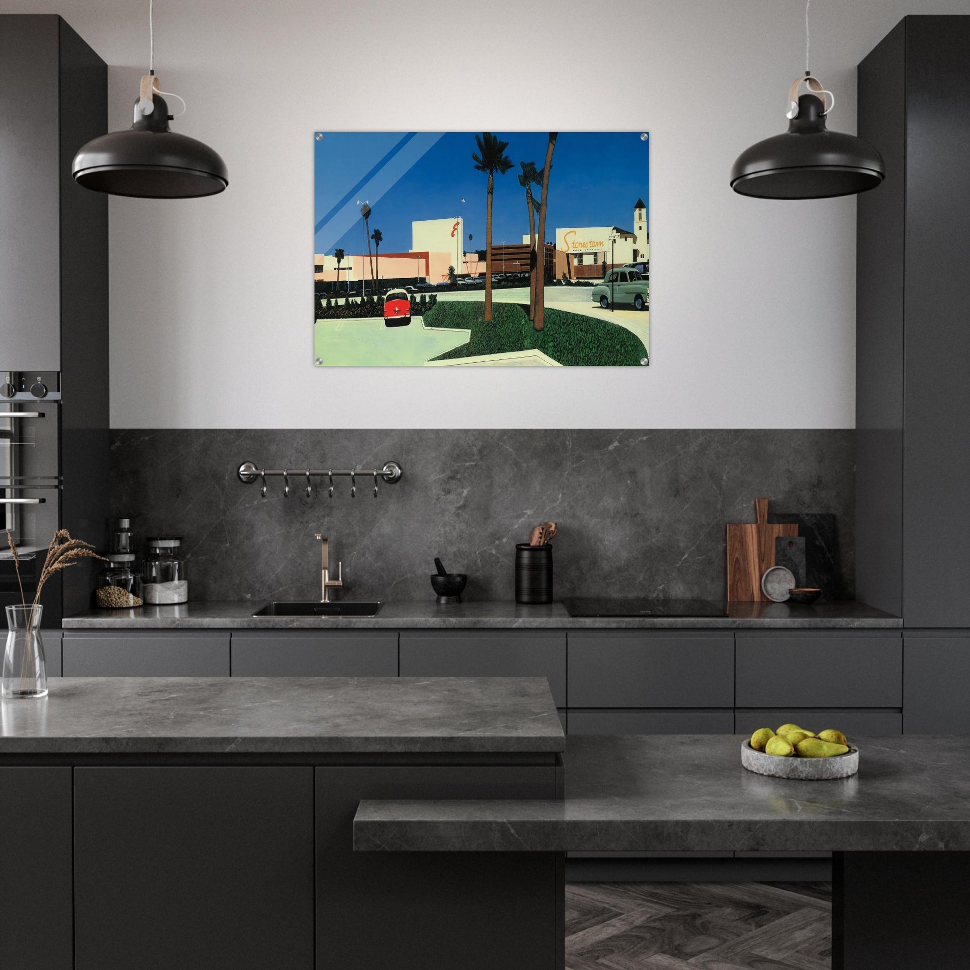 In the beginning Stonestown - Hiroshi Nagai Acrylic Print - 70x100 cm / 28x40″ inches | Hiroshi Nagai Wall Art | Hiroshi Nagai Prints