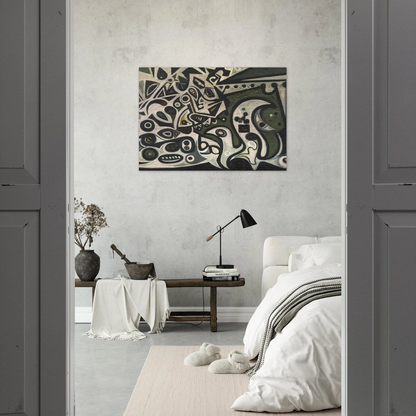 River Metamorphosis - Richard Pousette-Dart Brushed Aluminum Print - 70x100 cm / 28x40 inches | Richard Pousette-Dart Aluminum Print | Richard Pousette-Dart Prints