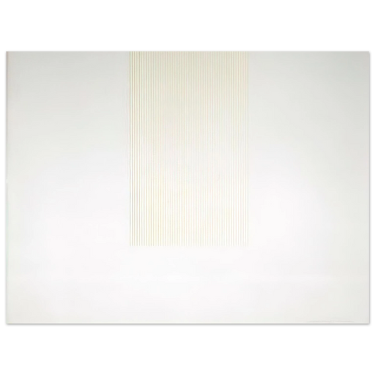Gene Davis - Untitled #1 - 1971  75x100 cm / 30x40inches Fine Art Poster